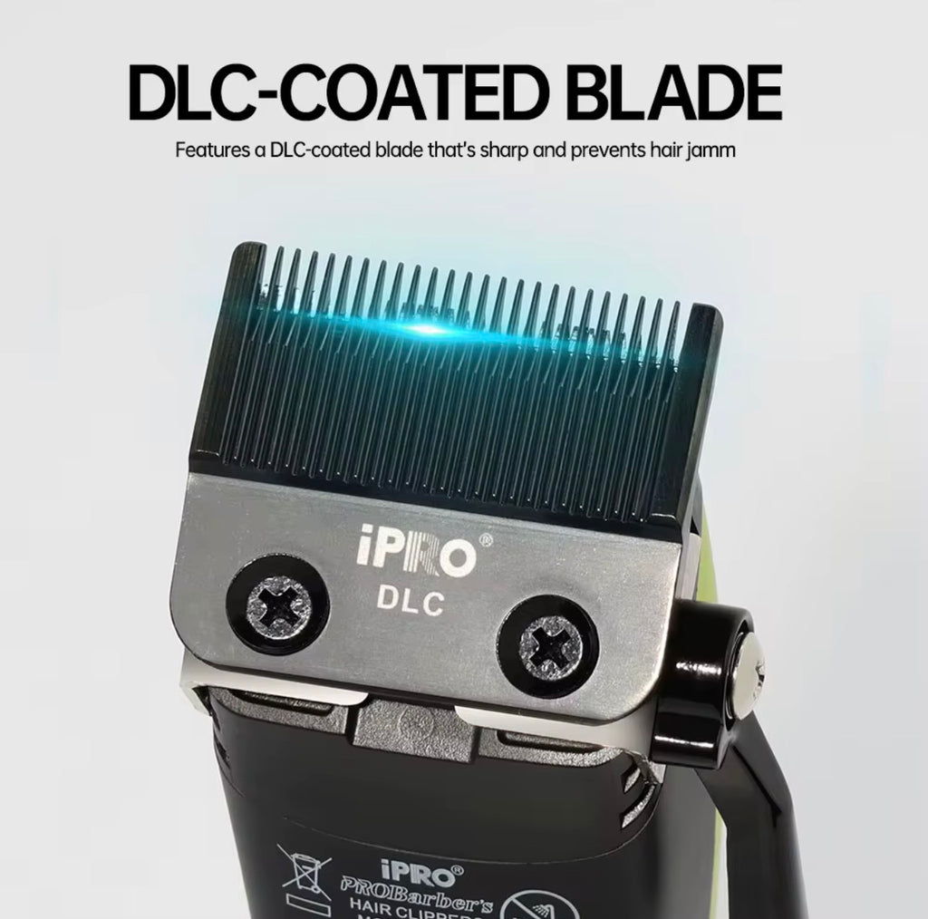 IPRO PROBarber’s S8167 Professional Hair Clipper – 7500 RPM | USB-C | 2500mAh