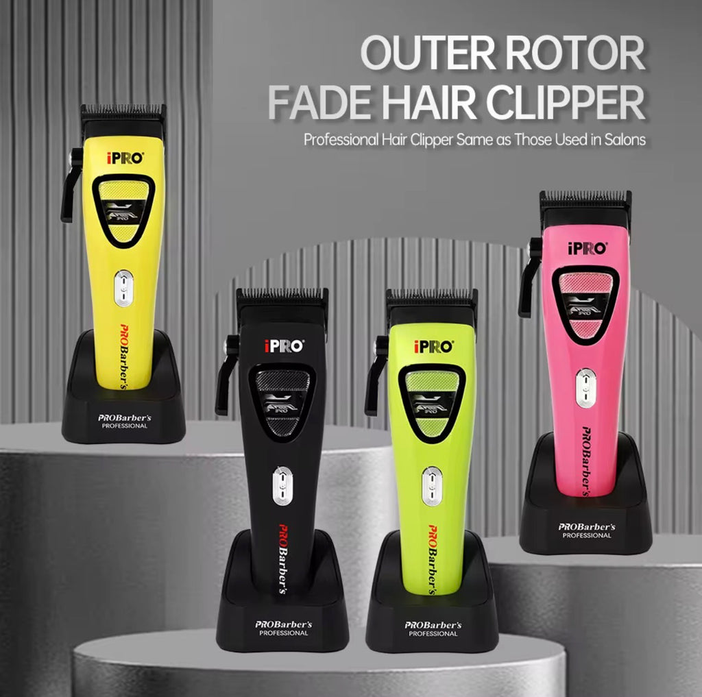 IPRO PROBarber’s S8167 Professional Hair Clipper – 7500 RPM | USB-C | 2500mAh