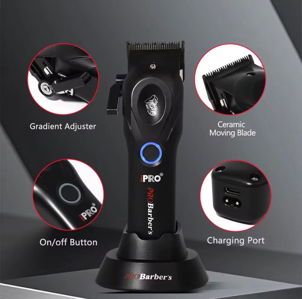 IPRO PROBarber Barber Combo | Professional Clipper & Trimmer Set