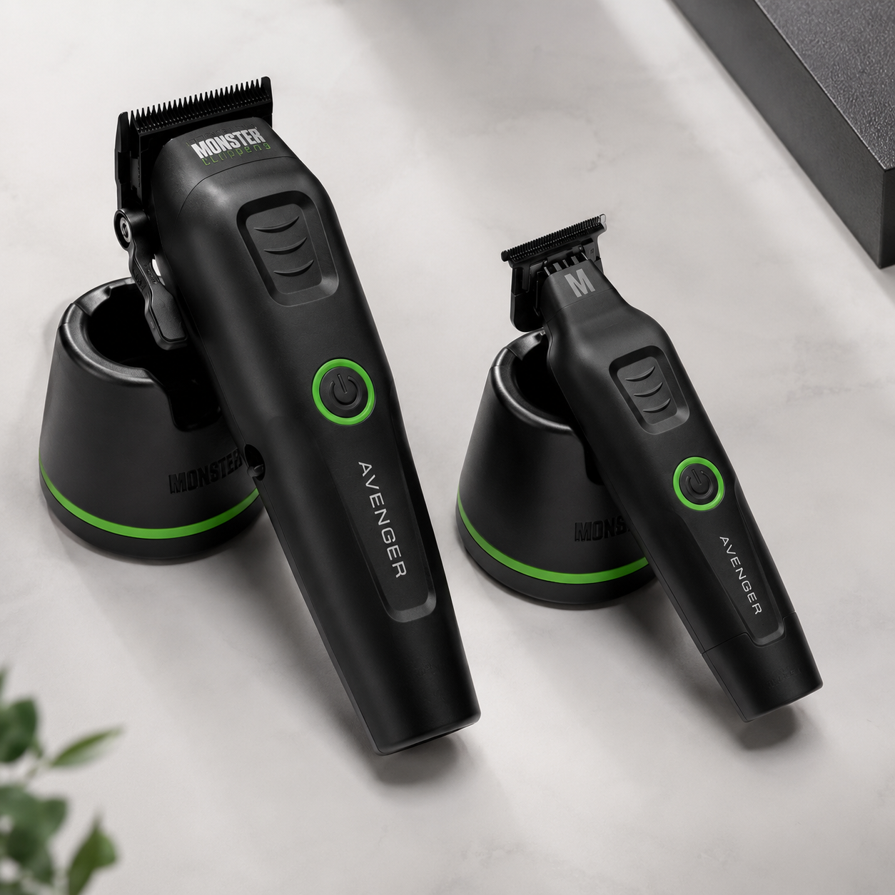 Monster Clippers AVENGER Professional Barber Combo – Clipper M41 + Trimmer M42