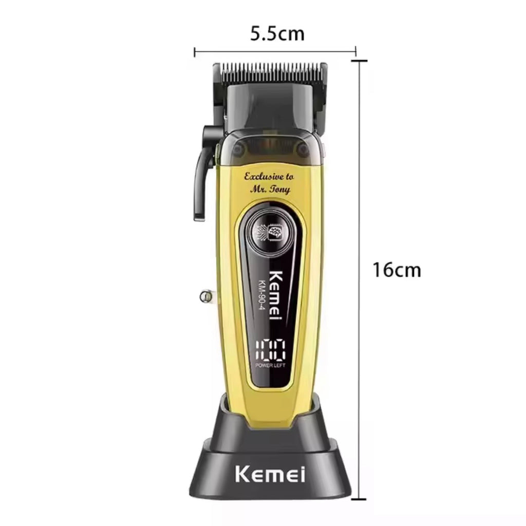 Kemei KM-90-4 Professional Brushless Hair Clipper | 11,500 RPM | DLC Blade