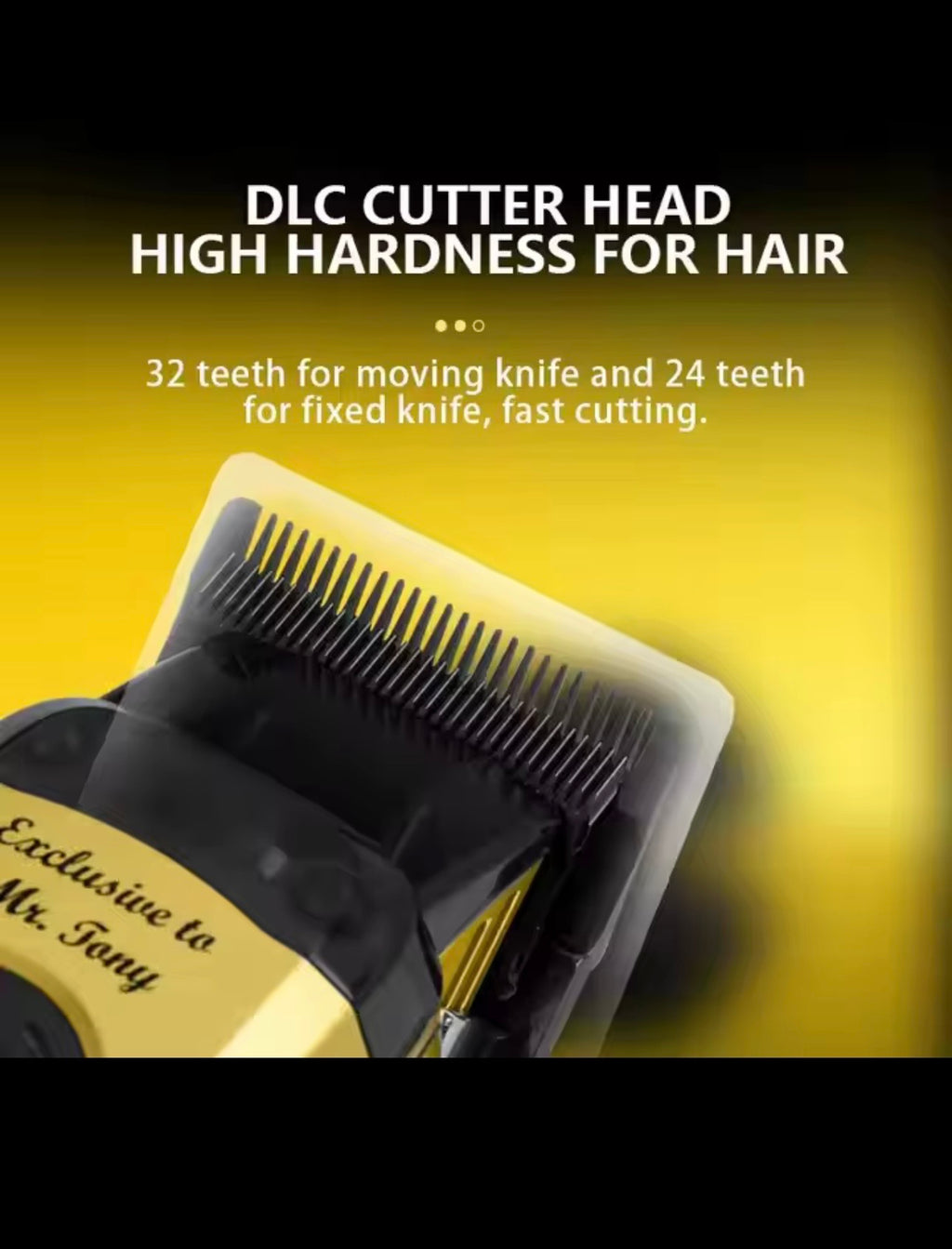 Kemei KM-90-4 Professional Brushless Hair Clipper | 11,500 RPM | DLC Blade