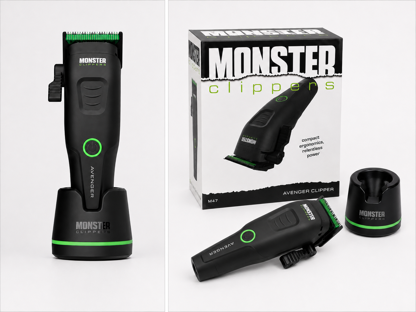 Monster Clippers Avenger Professional Cordless Clipper