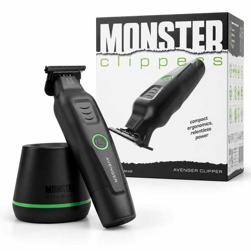 Monster Clippers AVENGER Trimmer M42 – Professional Cordless Trimmer