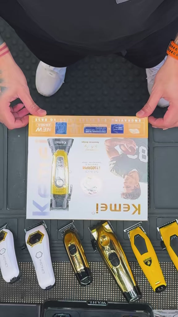 Kemei KM-90-4 Professional Brushless Hair Clipper | 11,500 RPM | DLC Blade