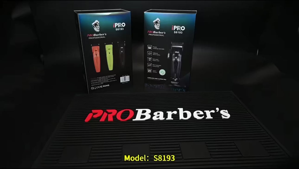 iPRO Professional Barber Combo | Clipper & Trimmer 7500 RPM Brushless